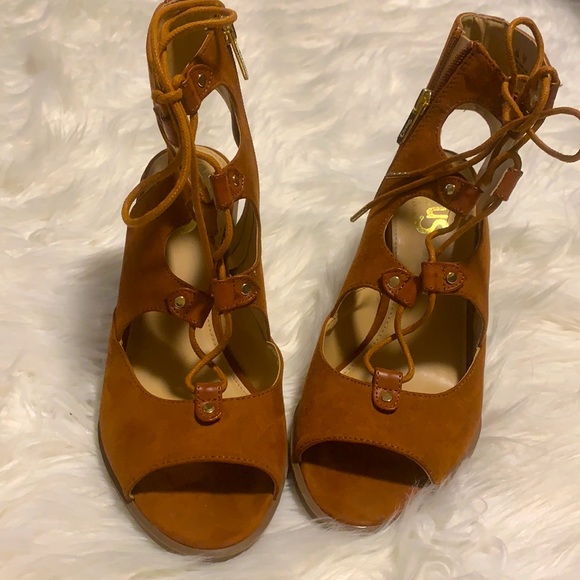 Sam Edelman Sandals Black & Brown - Picture 6 of 9